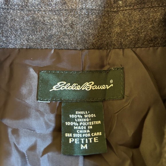 Eddie Bauer soft heathered wool blazer - Picture 8 of 9